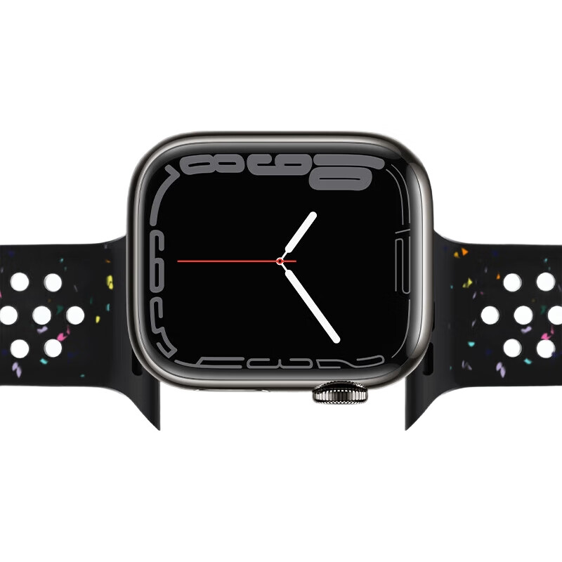 Ремешок BHO для Apple Watch S11/Ultra3/S10, спортивный ремешок для IWatch S9/8/7/6/SE3/2/1, дышащий силиконовый ремешок с отверстиями