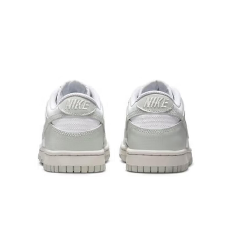 NIKE Women's Casual Sneakers, DUNK Versatile Children's Sports Shoes, FB9109-124 White And Gray, Size 36 3