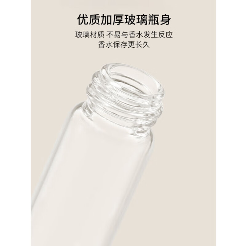 Liqing Стеклянные флаконы-распылители для парфюма [5 мл*6], портативные пробники для путешествий, пустые флаконы