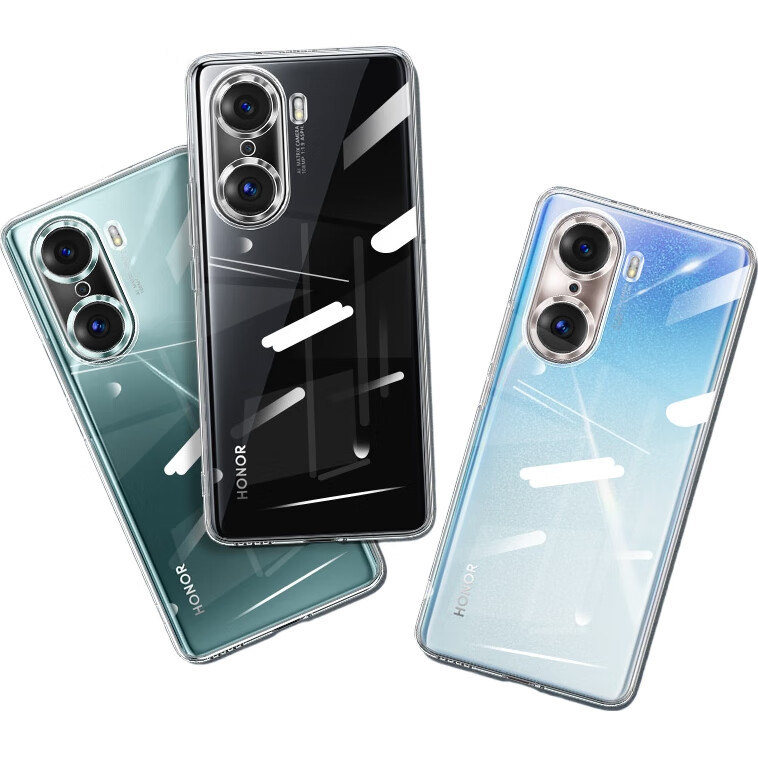Чехол для телефона ESCAPE для Honor 60, противоударный, ультратонкий, силиконовый, прозрачный, с отверстием для шнурка