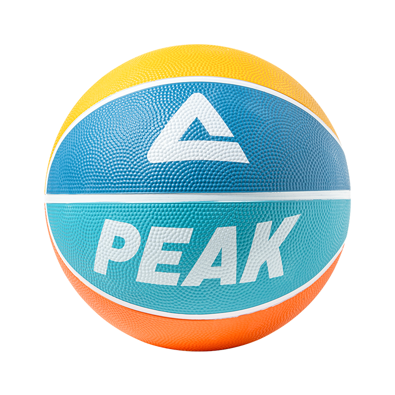 PEAK Basketball, Size 3 for Children, Competition Grade, Indoor And Outdoor Use, Wear-Resistant, Suitable for Cement Courts, Elementary School Students And Teenagers, Outdoor Rubber Ball