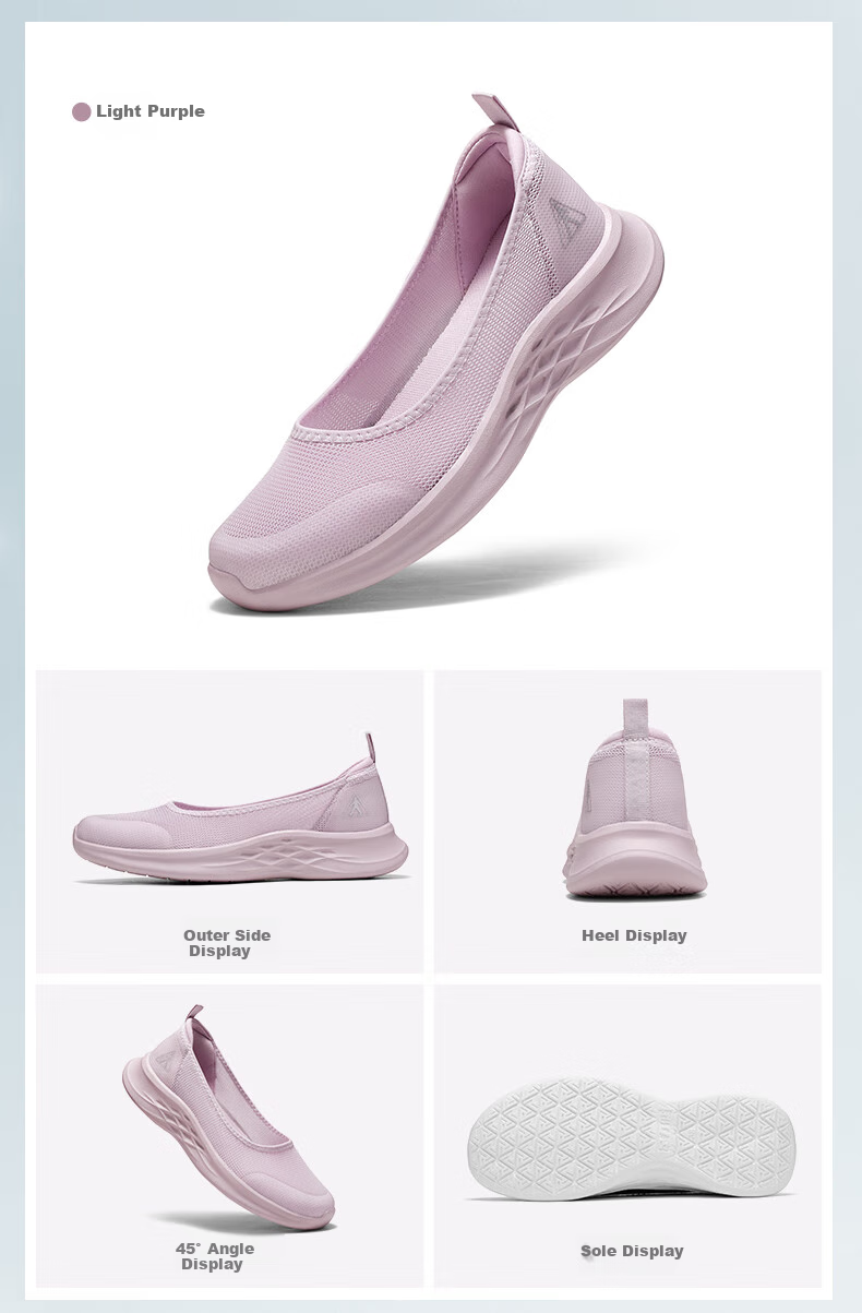 Zulijian Non-Slip Elderly Shoes for Women, 2026 New Style Casual Mom Shoes, Slip-On Nurse Shoes, Breathable Mesh Fabric Shoes 5