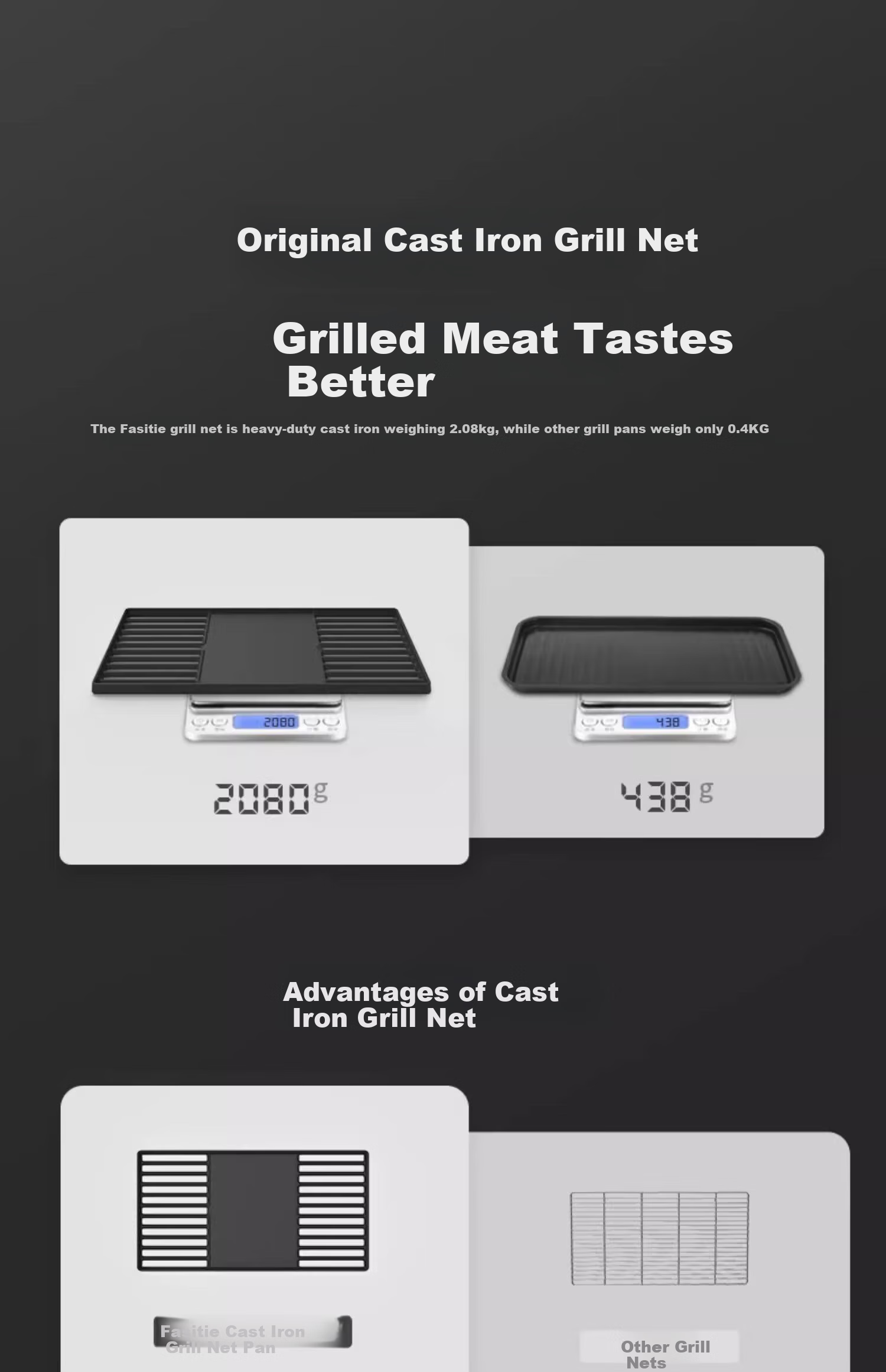 Fastee Electric Grill PLUS Version, Meat Grilling Pan, Home Electric Barbecue Grill, Skewer Machine, 2200W High Power Smokeless Outdoor Electric Grilling Rack for Skewers And Meat, FST-62C 1