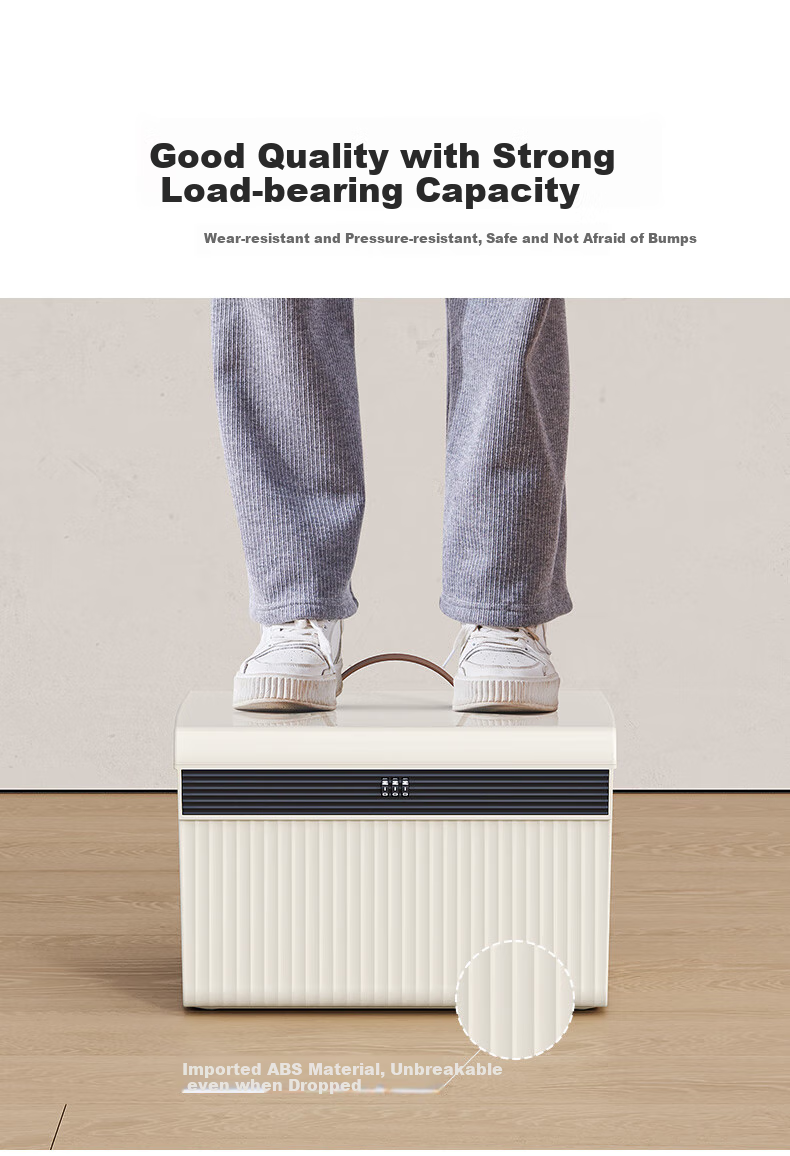 Jinlongxing Password Storage Box, Valuable Item Storage Box with Lock, Document And Jewelry Organizer, Car And Home Use Password Safekeeping Box 8