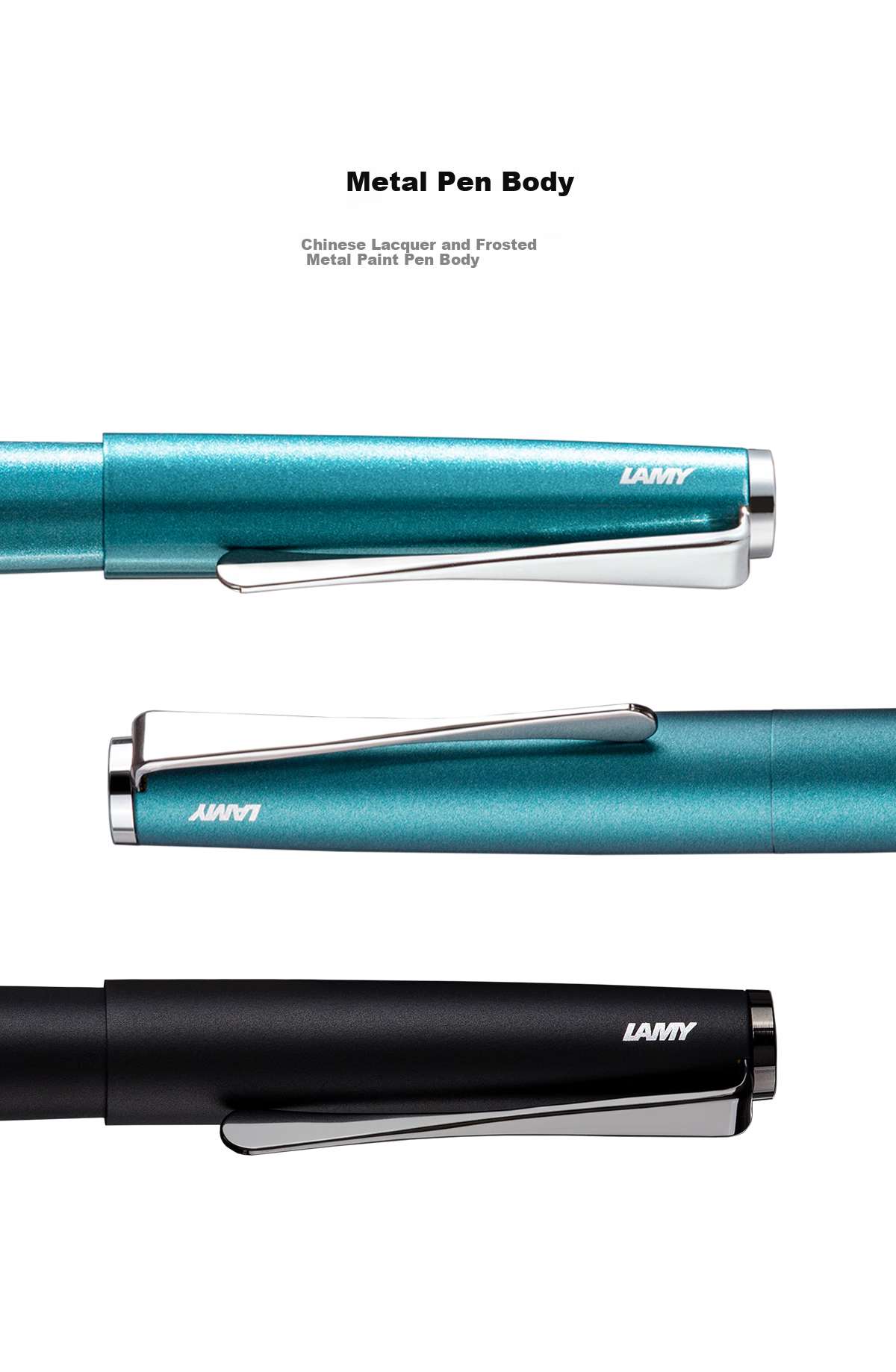 LAMY Fountain Pen, Performance Series Business Writing Office Signature Pen High-End Gift Holiday Gift Niche Gift Black 0.7mm 8