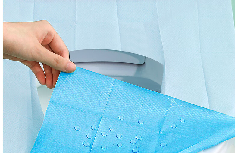 Briars Disposable Toilet Seat Covers Universal Type 0 Series Sterile Extended Length 50 Pieces Blue 10 Pieces/pack 9