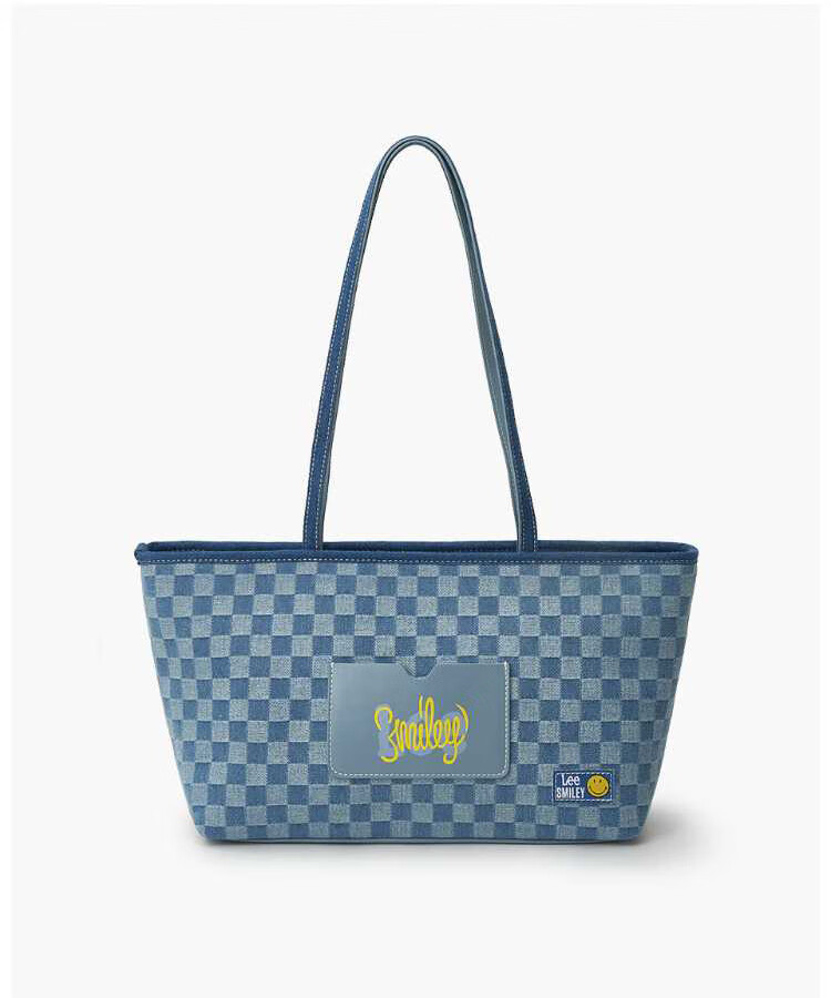 Lee × Smiley Official Smiley Face Collaboration Tote Shoulder Handbag, 38 Women's Day Gift for Girlfriend Or Wife 3