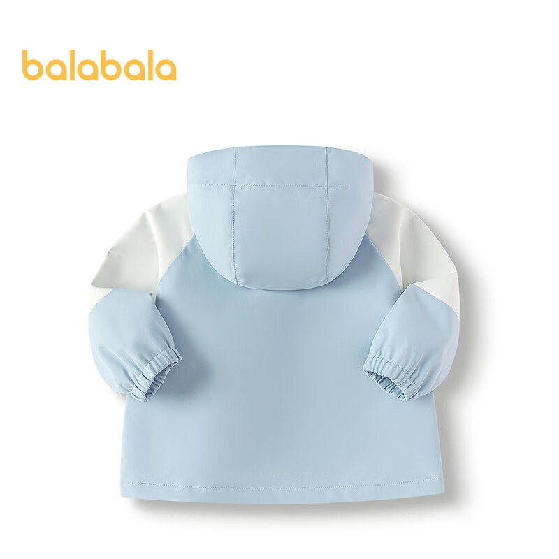 BALABALA Baby Boys Softshell Jacket Windproof Water-Repellent Autumn 2025【Mall Same Style】201325105113