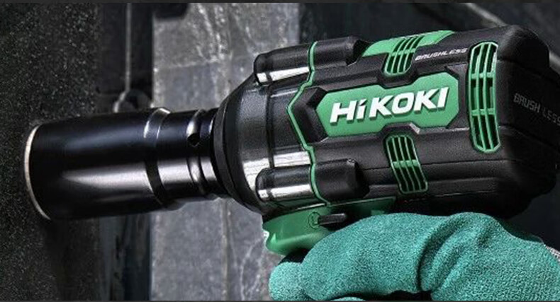 HiKOKI 18V Brushless Lithium-Ion Rechargeable High-Torque Impact Wrench WR18DJ Socket Impact Driver 5.0Ah Single Battery Versio 4