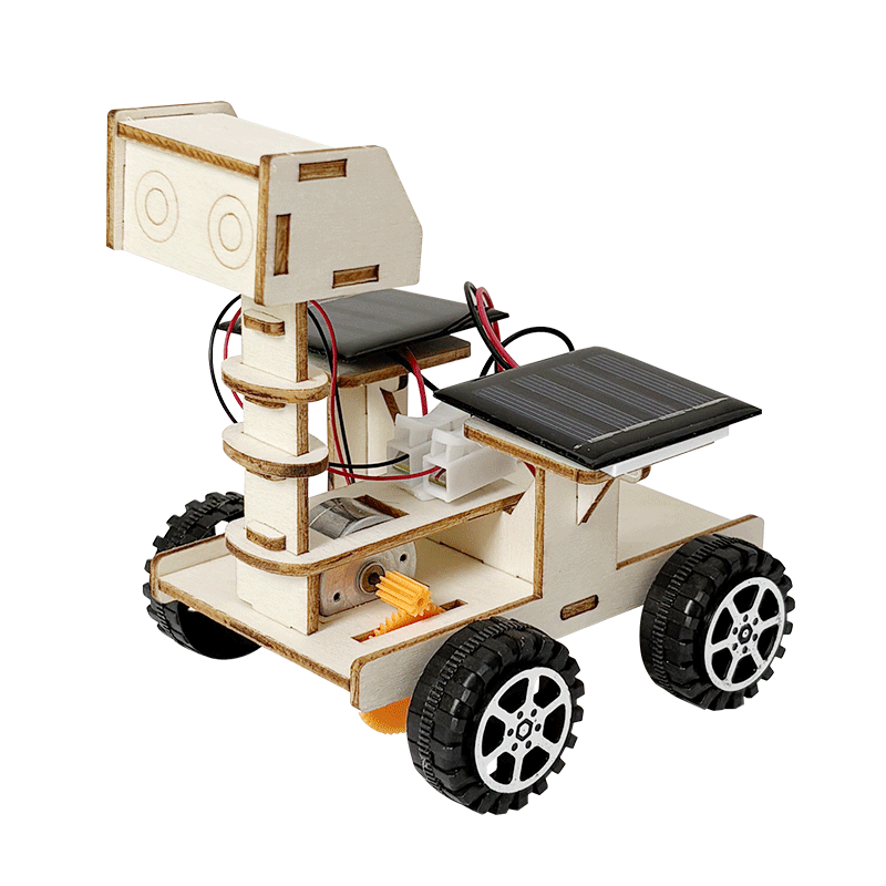 Dayanxiaowa Solar-Powered Moon Rover Science Experiment Kit, Student Technology DIY Craft, Children's Toy, Gift for Boys