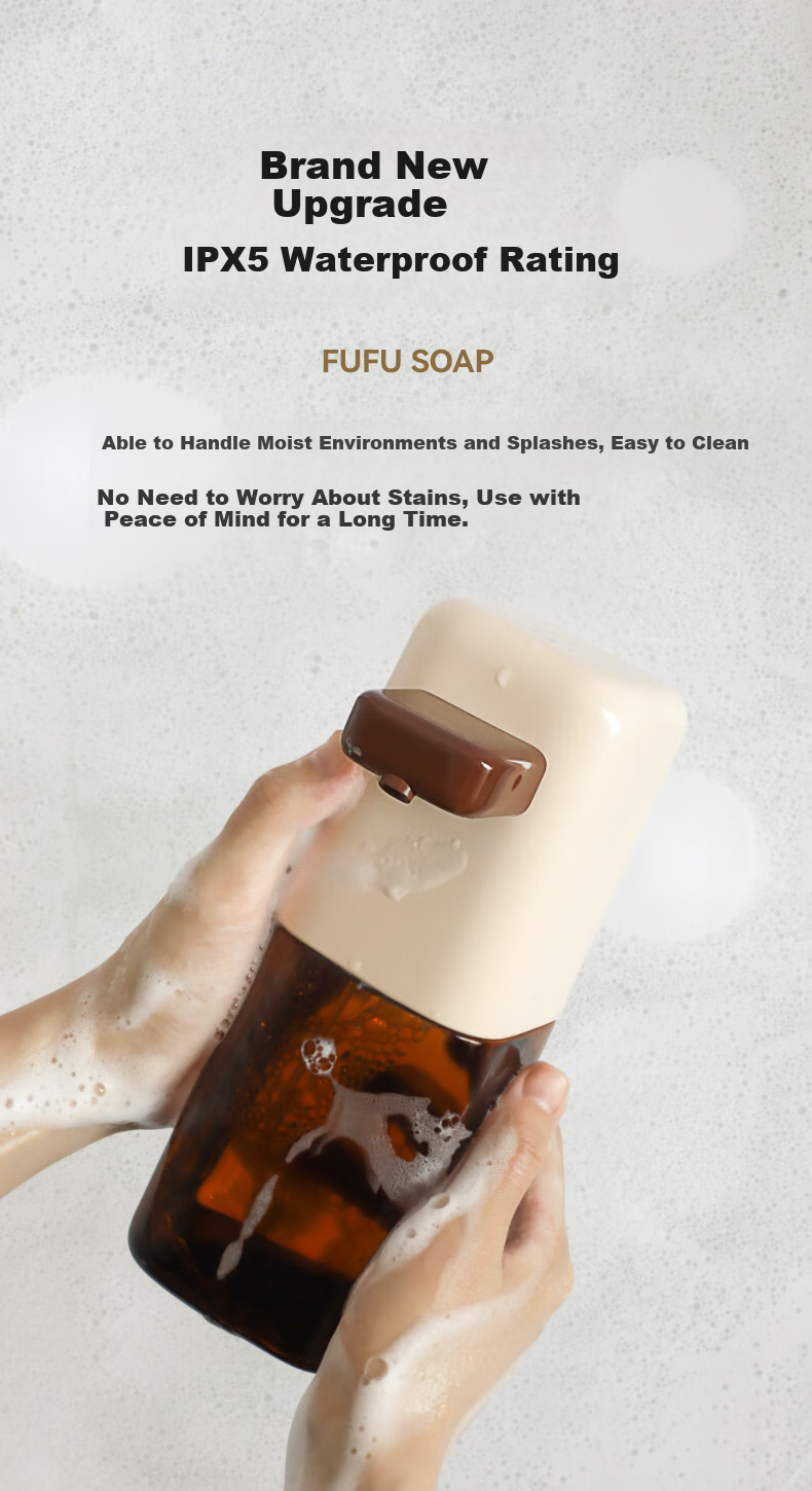 MUID Automatic Hand-Washing Machine with Smart Sensor Foam Dispenser, Child-Friendly No-Contact Bubble Maker, Multifunctional Soap Dispenser 3