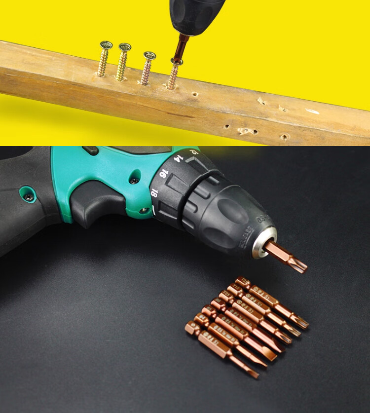 LAOA LAO A Plum Blossom Star Screwdriver Bits Set 10pcs T20*50mm LA612T20 8
