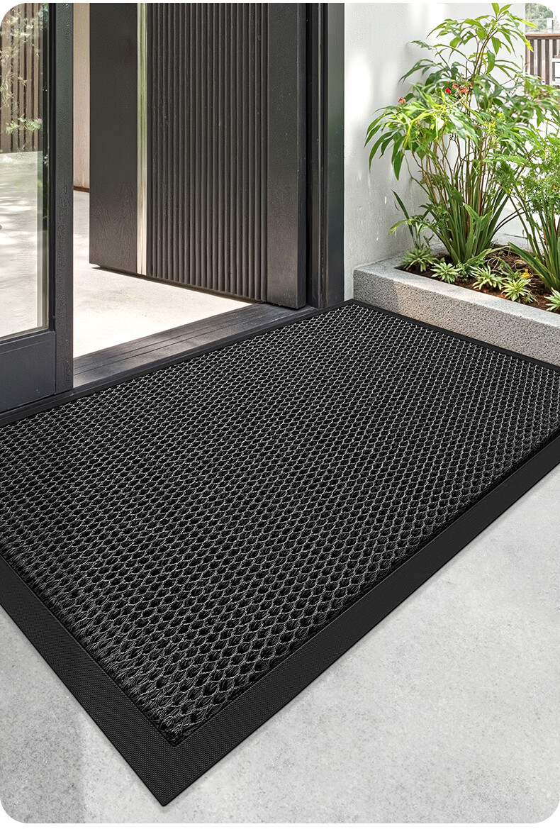Dajiang Elastic Fiber Entrance Mat, Outdoor Doorway Foot Mat, High-End Carpet Doormat, 60x90cm 10