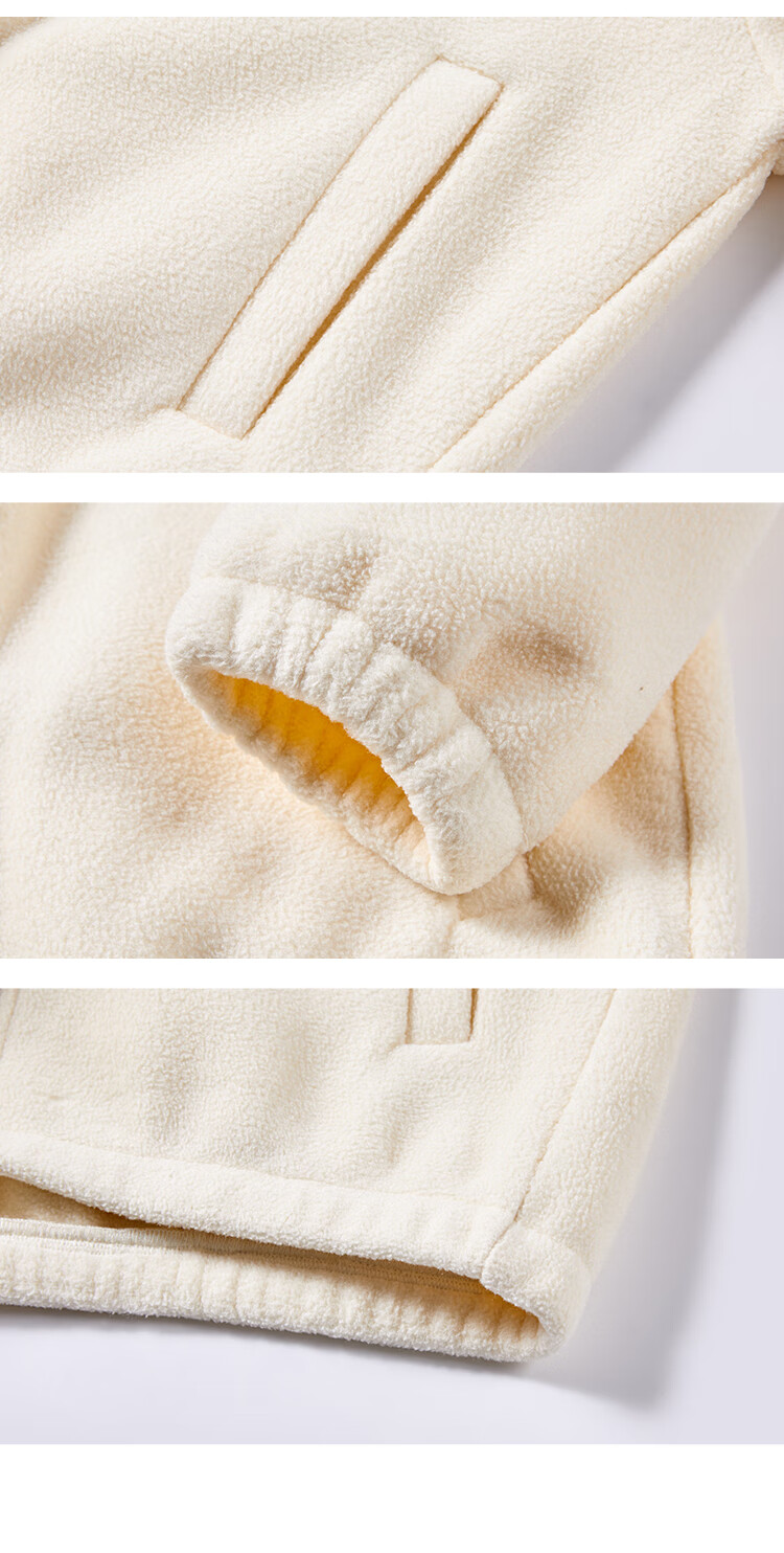 Dishini Children's Spring Fleece Jacket, New Style for Spring 2026, Outerwear And Inner Wear for Boys And Girls 8