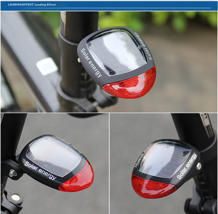 Adandyish Bicycle USB Rechargeable Tail Light, Night Rear Warning Light, Mountain Bike High-Brightness Strobe Light, Random Style 20