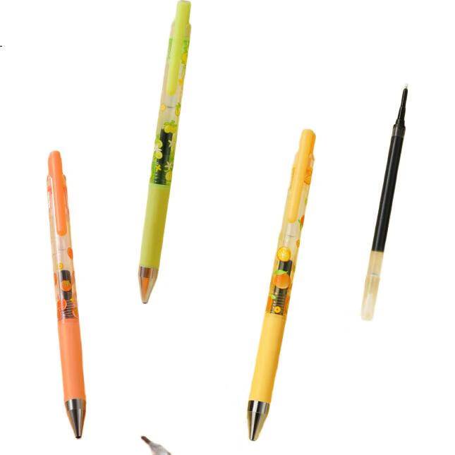 PILOT Juice Up Gel Pen, LJP20S5BLKAB LP3RF12S5B-0.5 Black, Shi Shi Ruyi (1 Pen 1 Refill)