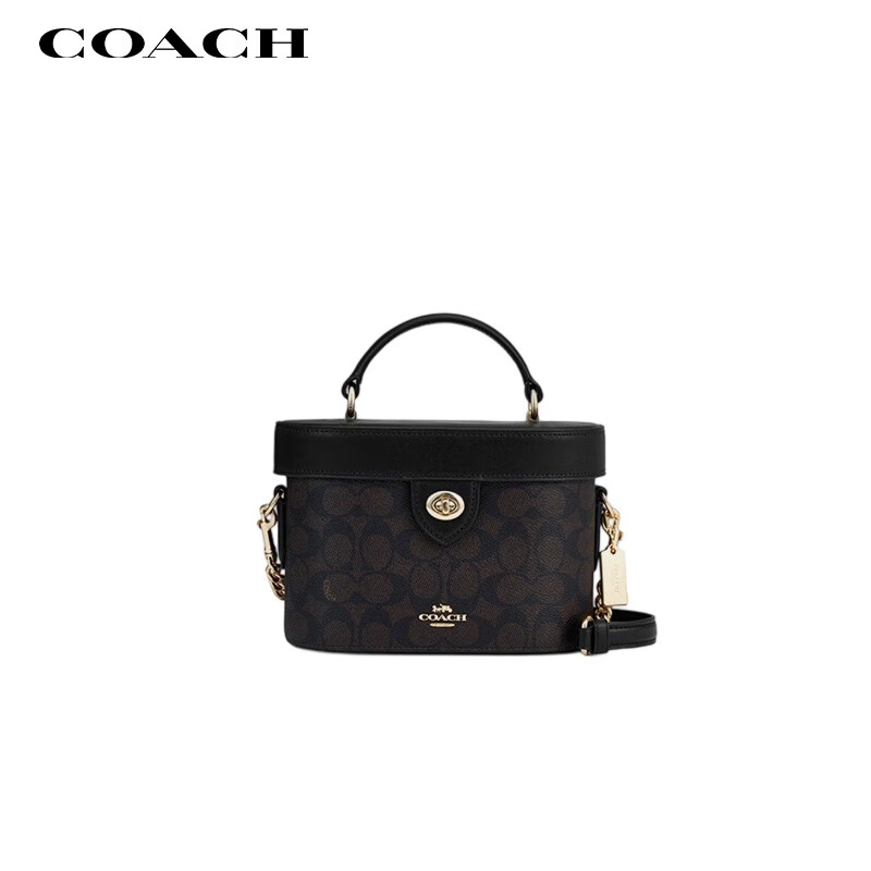 COACH Women's KAY Colorblock Crossbody Shoulder Handbag Box CBQ35 Gift