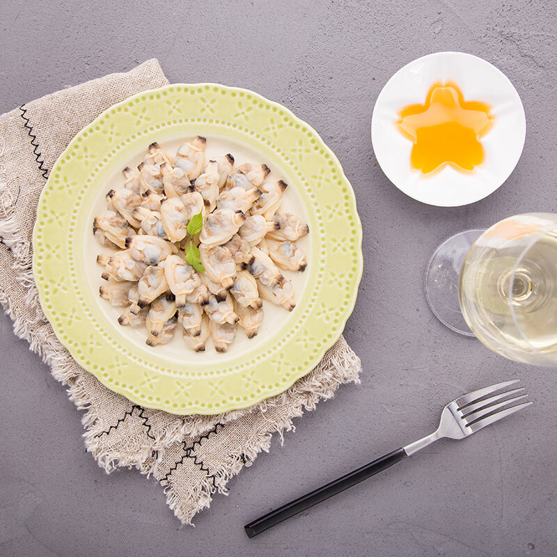 獐子岛 蚬子肉1斤 去壳去沙蛤蜊肉花甲肉 海鲜水产贝类火锅烧烤原料