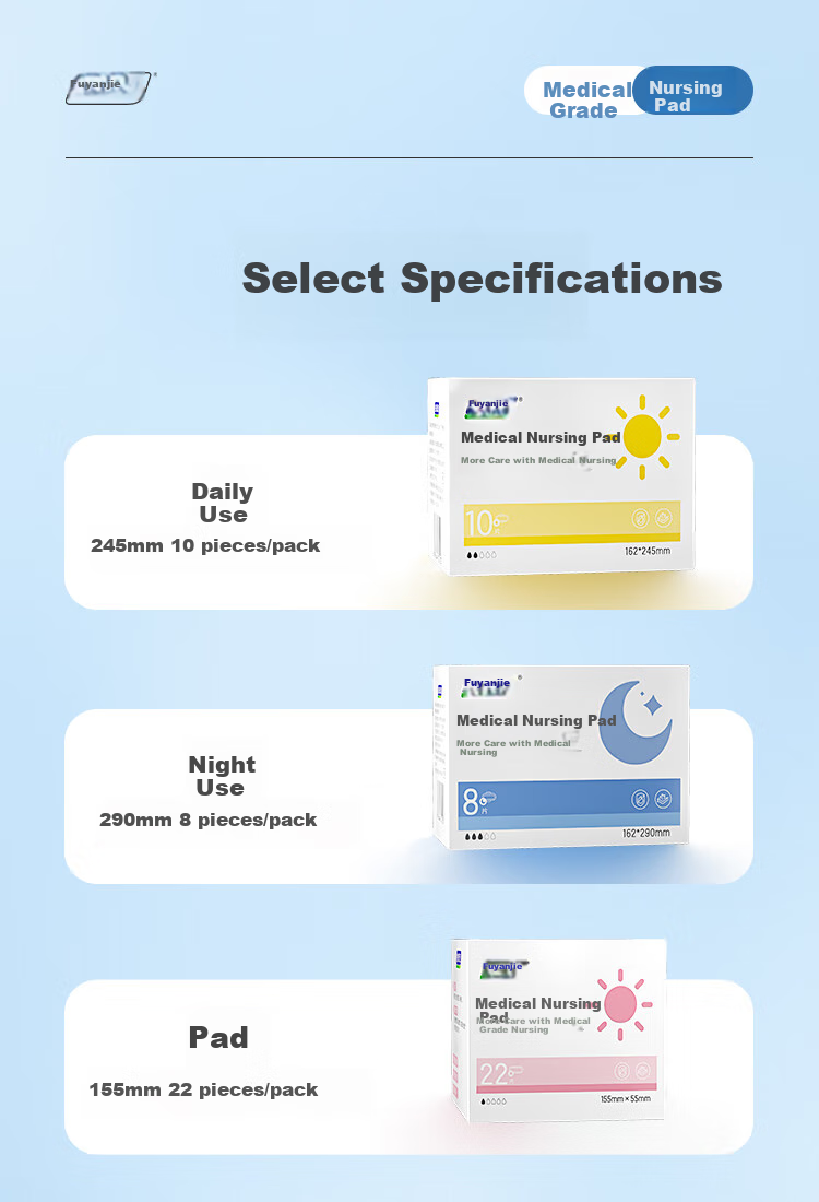 Fuyan Jie Medical Care Pads Medical Device Official Genuine Ultra-thin Instant Absorption 290mm Night Use 8 Pieces * 7 Packs JD Self-operated 5
