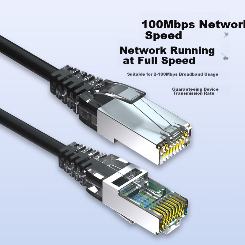 BOSENDE Outdoor Network Cable, Cat5e Gigabit 70 Meters, Surveillance Camera Network Cable for Home Use, Waterproof, Sun-Resistant, Cold-Resistant, with RJ45 Connector, Cat5 Unshielded Network Cable BSD-CPY5