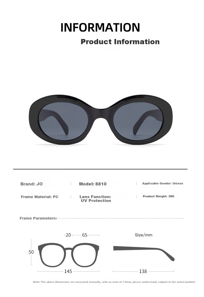 Jimmy Orange Retro Cat Eye Sunglasses for Men And Women, High-End UV Protection Sunglasses That Make Your Face Look Smaller 8
