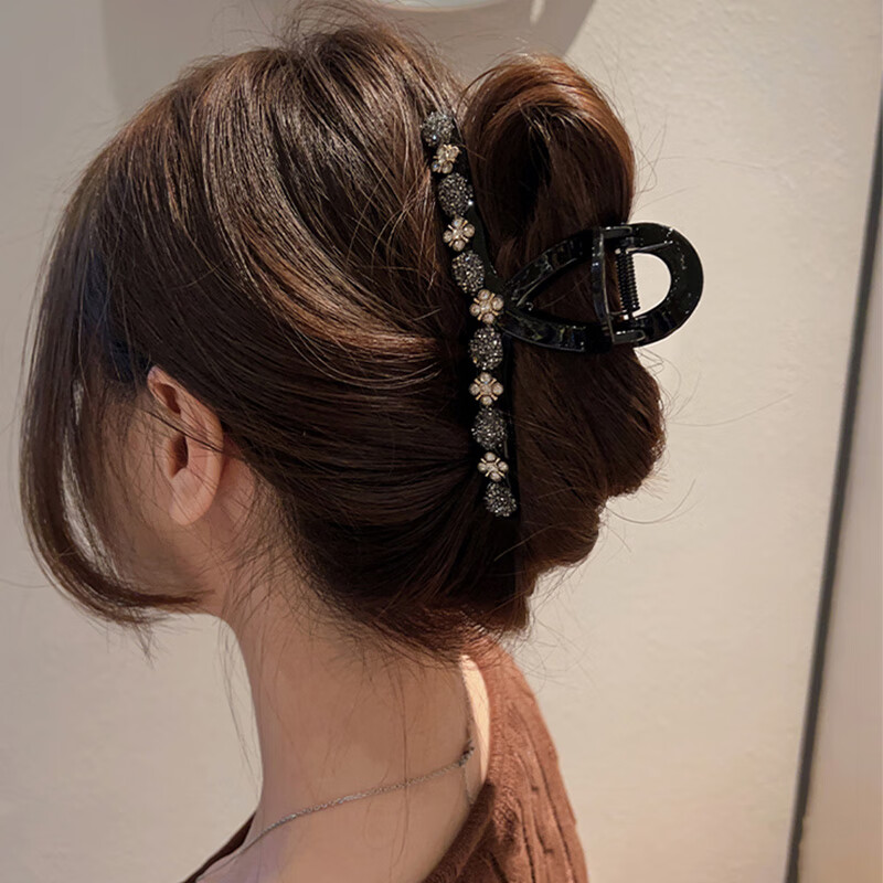 Dongyi Premium Hair Clip for Women 2026 Edition Elegant Back Hair Bun Claw Clip Hair Accessories Hairpin Qixi Festival Goddess Day Gift 2