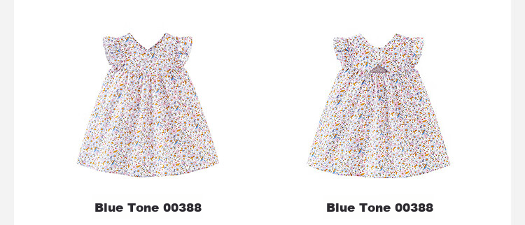 Minibala Girls' Cotton Dress, Baby Clothes, Princess Dress, New Style Skirt 19