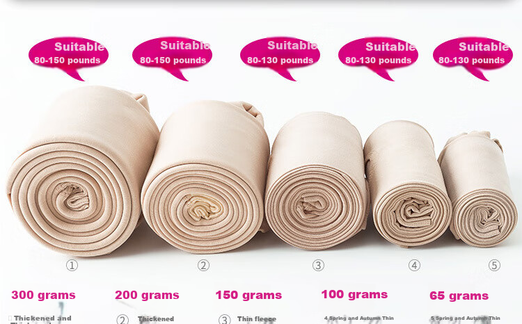 MAOHUO Women's Thigh-High Stockings, Autumn And Winter All-In Pants, Fleece-Lined Thickened Pantyhose, Warm Leggings for Women, Suitable for Outdoor Wear 1