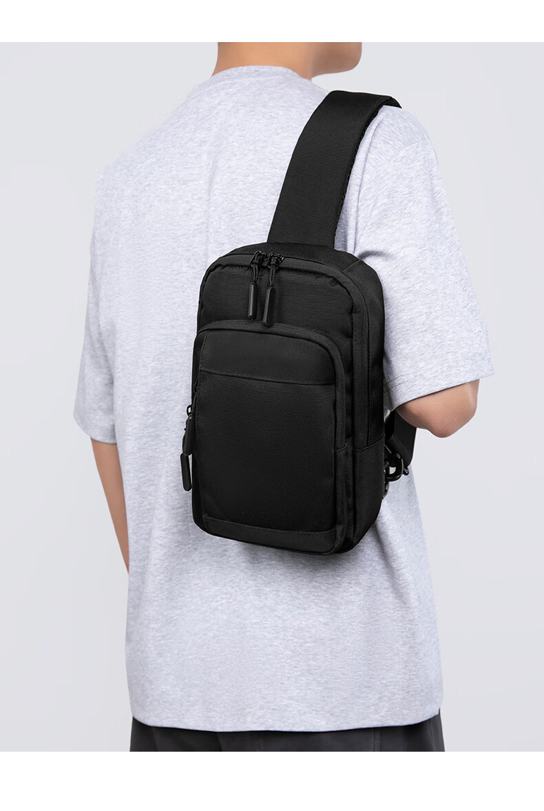 MEXICAN Crossbody Bag, Large Capacity Chest Bag for Men, Shoulder Bag, Student Commuter Travel Bag, Work Trip Water-Resistant Phone Bag 9