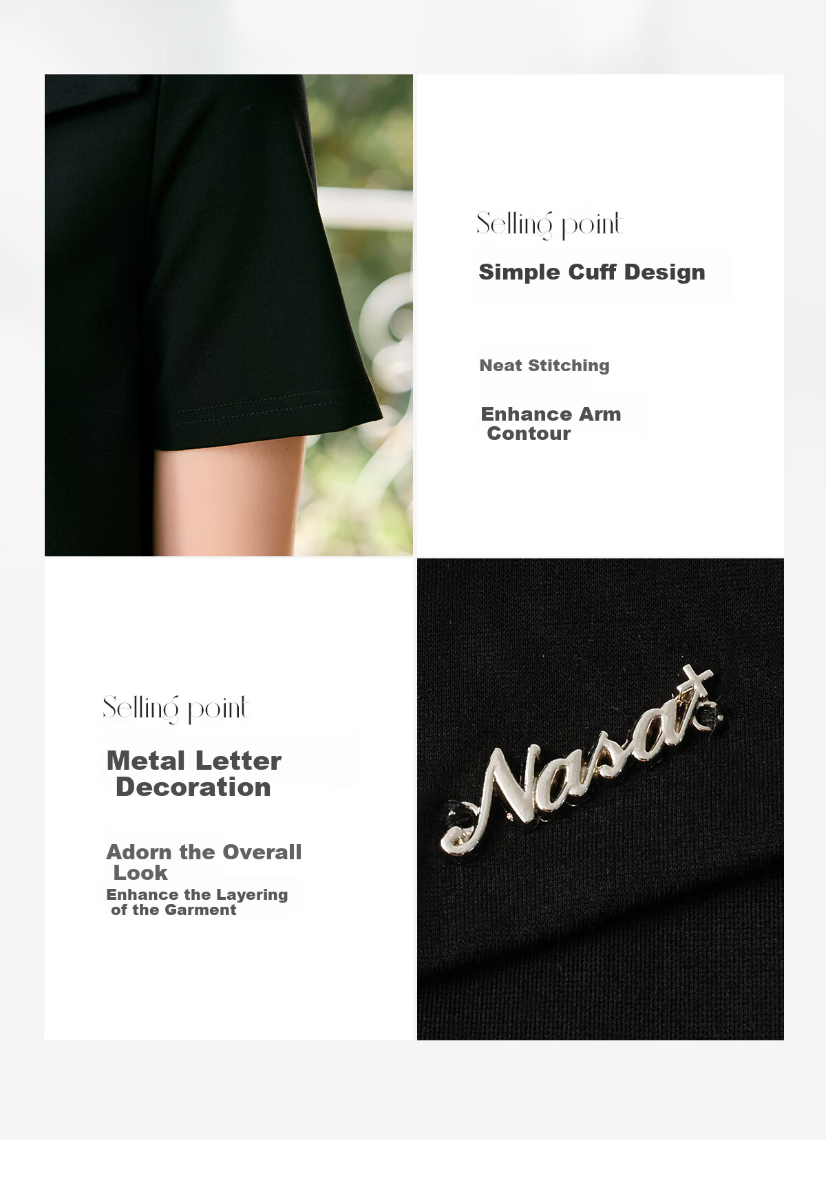 Taxiang Women's Short Sleeve T-Shirt with Square Neckline Design, Stylish Base Layer Top T52T007 6