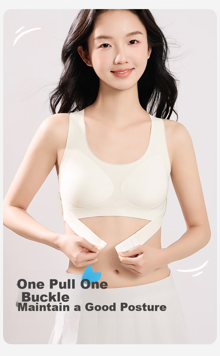 Dushiliren Developmental Bra for Teenage Girls in Middle And High School, Big Girls' Training Bra, Anti-Camelback, Sports Bra for 15-Year Olds 6