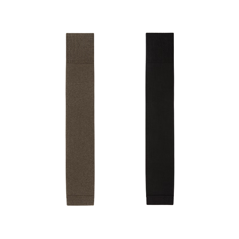 Mianzhuwu Knee Support Over-the-Knee Long Socks for Women Autumn Winter Thigh Warmers Fleece Lined Thickened High Tube Socks 2 Pairs