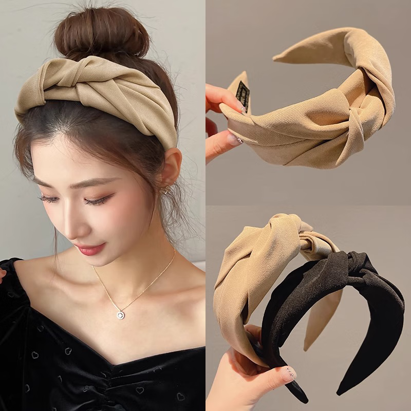 Dongyiyanxuan Elegant High Crown Headband for Women, New Style Hair Tie, Face Washing Headband, Wide Edge Hair Clip, Hair Accessory