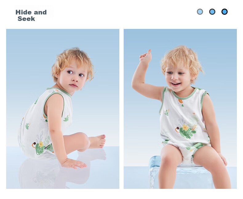 Beitaisi Mint Baby Clothes Summer Thin Romper Newborn Infant Boys And Girls Vest Bodysuit 20