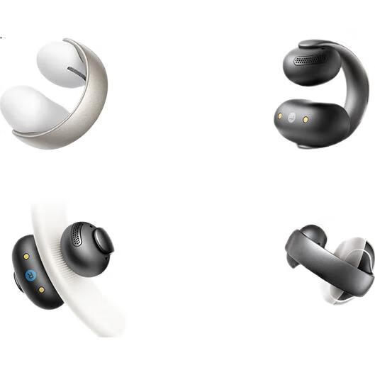 Беспроводные наушники SoundCore Anke AeroClip с зажимом, спортивные, для бега, с открытым дизайном, для Apple, Huawei, Xiaomi, розовые