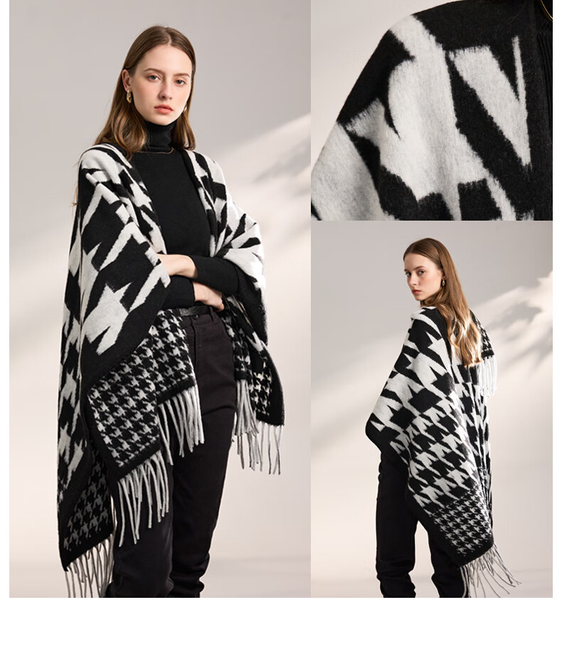 ELLE Women's Warm Shawl Office Essential Summer Air Conditioning Room Nap Travel Gift for Girlfriend 60
