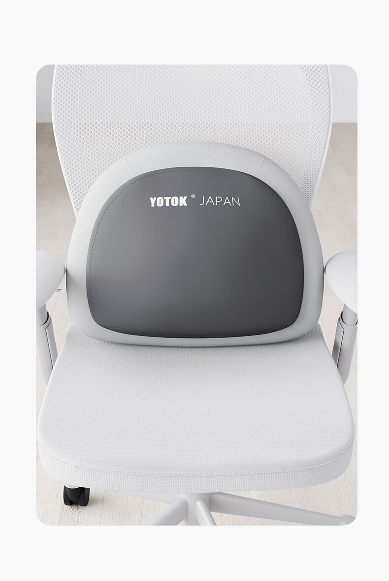 YOTOK Authentic Japanese Lumbar Support Cushion Backrest for Office and Prolonged Sitting 6