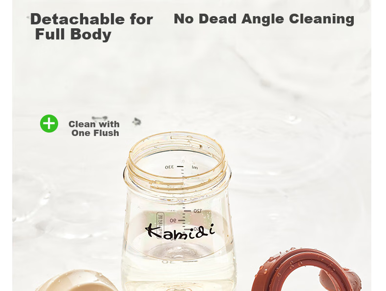 Kamidi Baby Shell PPSU Bottle for 8 Months And Above, Gravity Ball Milk Bottle for Toddlers, 330ml 27