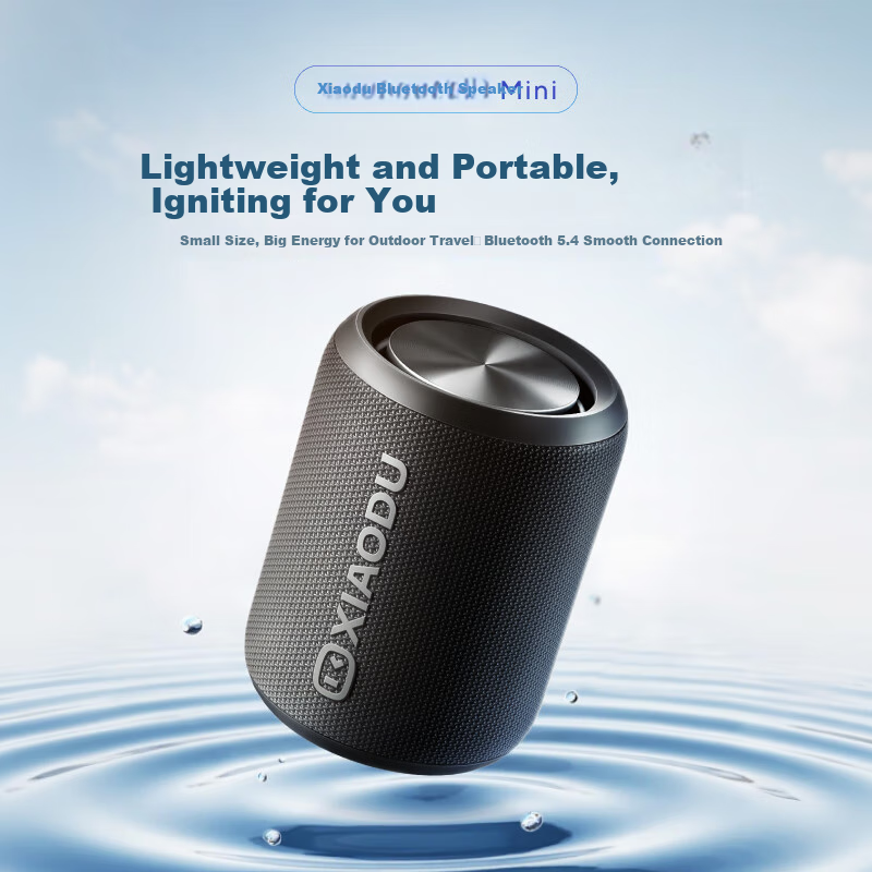 Xiaodu Bluetooth Speaker, Mini Lightweight Portable Bluetooth Speaker, Pengpai Sound Wave Acoustic Mini Cannon, Outdoor Dustproof Waterproof Camping, Ultra-Long Battery Life