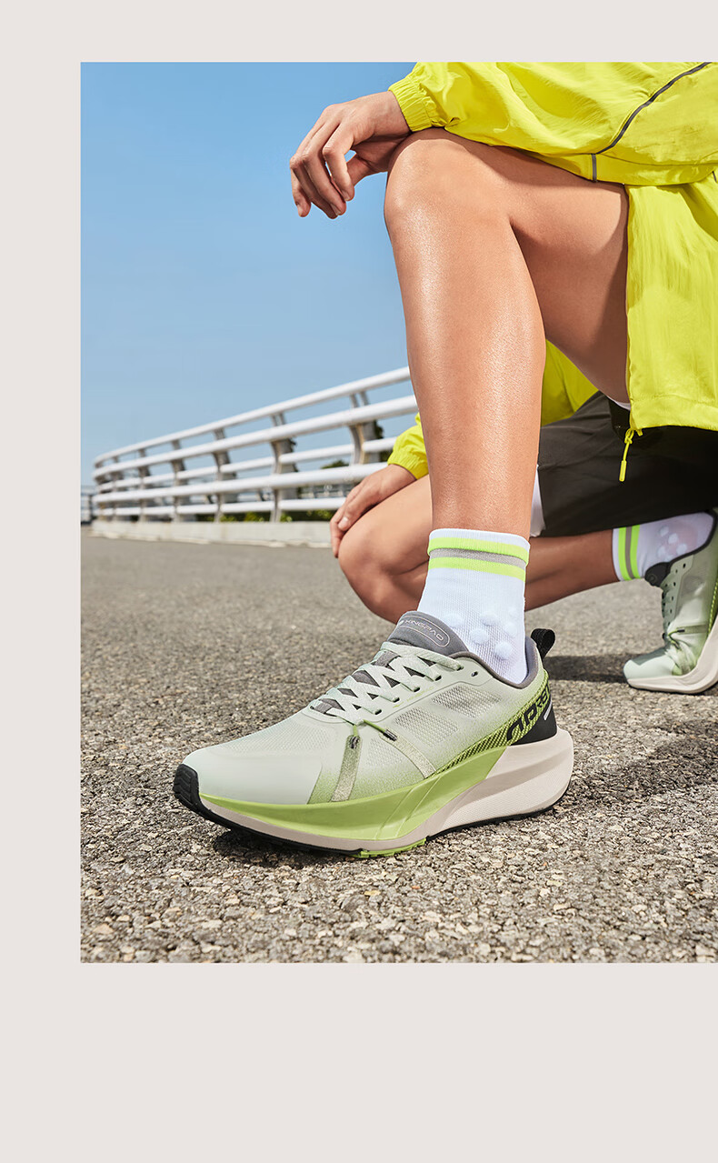 ERKE Running Shoes, Men's Sneakers, Soft Cushioning, Shock-Absorbing, Men's Style Running Shoes, Non-Slip, Wear-Resistant, for Running 15