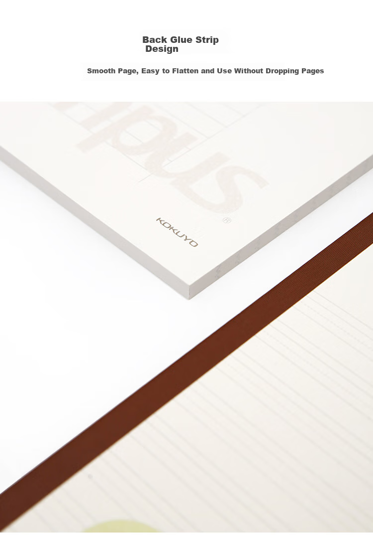 KOKUYO Campus Wireless Binding Notebook, Soft Cover Notebook, Glue-Bound Notebook, Memo Pad, A5 Size, 60 Sheets, 3 Books, WCN-CNB3634 6