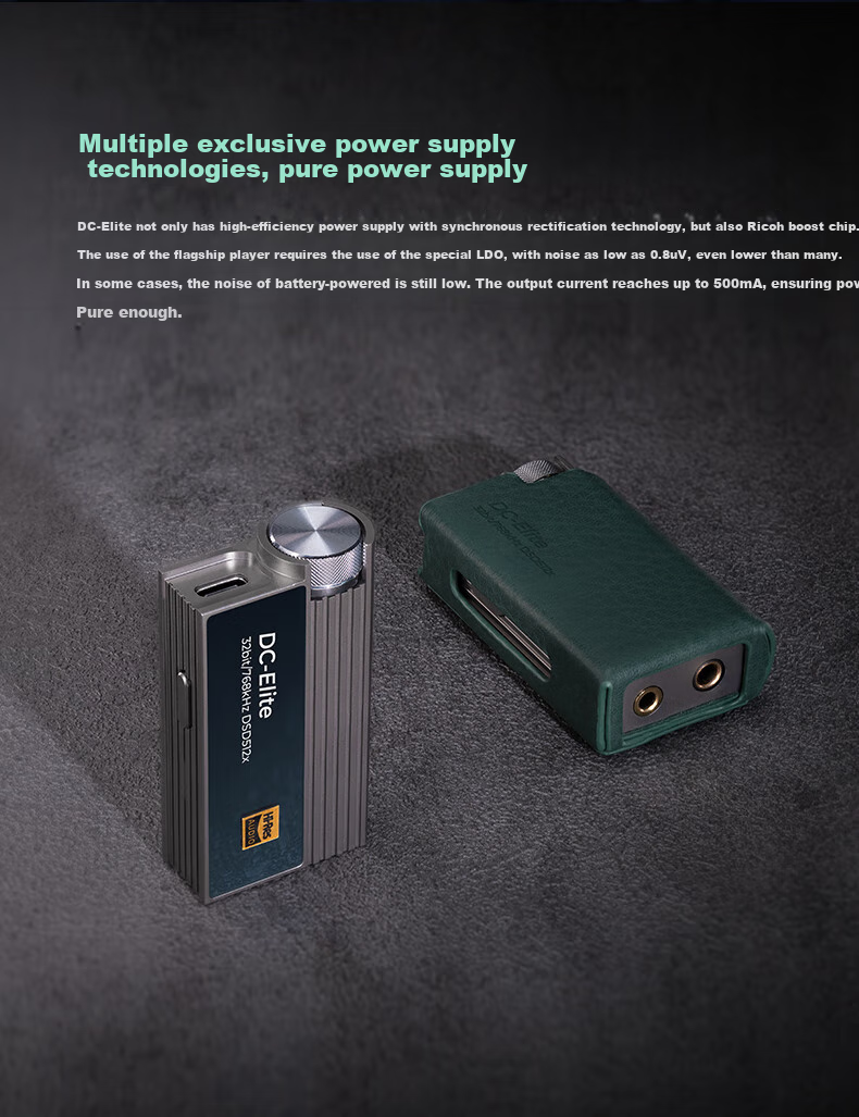 IBasso DC-Elite Balanced Decoder Headphone Amplifier with 4.4mm Balanced, 3.5mm Plug, Type-C Port, Replaceable Cable, HIFI Portable Android Computer Small Tail Adapter Cable 7