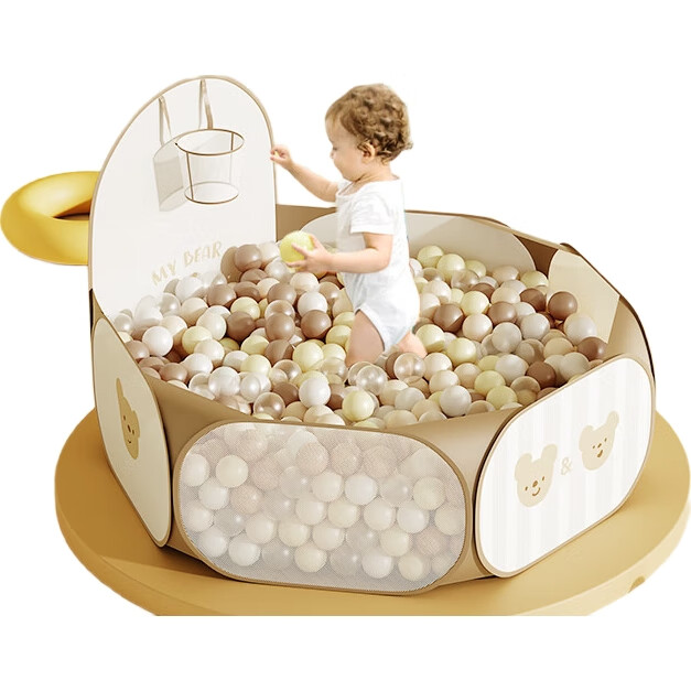 Детский игровой манеж BABYGO, складной, для океанских шаров, игровой центр, палатка, безопасный манеж для детей от 6 месяцев