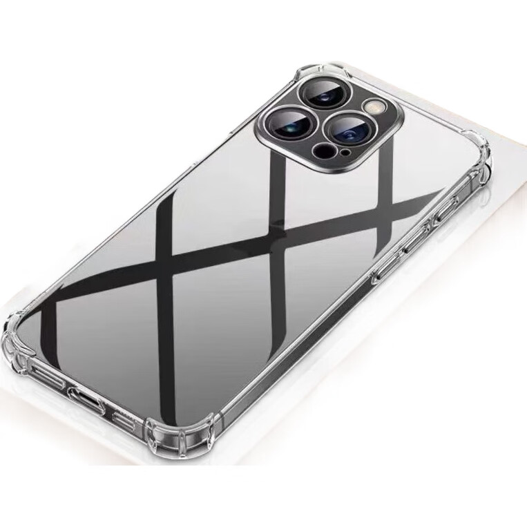 Защитный чехол Kelleia для iPhone 15 Pro Max, ультратонкий, с защитой объектива и противоударными подушками