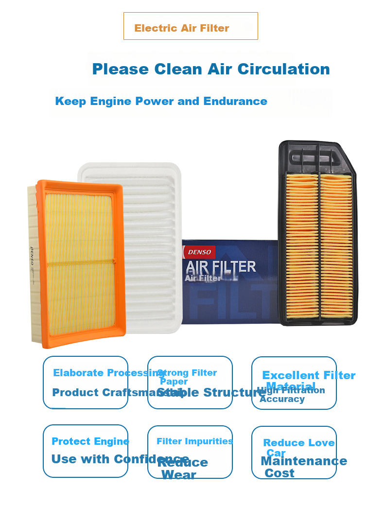 DENSO Air Filter 260331-2080, Compatible with 2019+ Leiling And Corolla Hybrid 1.8L Models 2