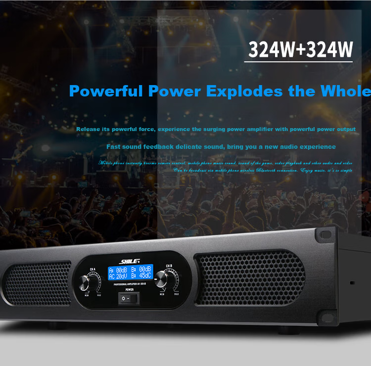 SHILE AV-2011D Pure Amplifier, Stage Performance Large-Scale Conference Multi-Functional Hall Lecture High-Power Amplifier System 13