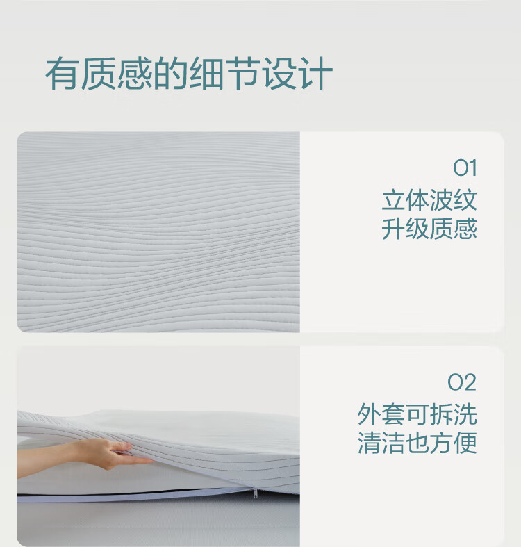 Yaduoxingqiu Memory Foam Mattress, Pressure-Relieving Home Bed Pad, Double Tatami Portable Comfort Cushion, 1.5 Meters * 2 Meters 6