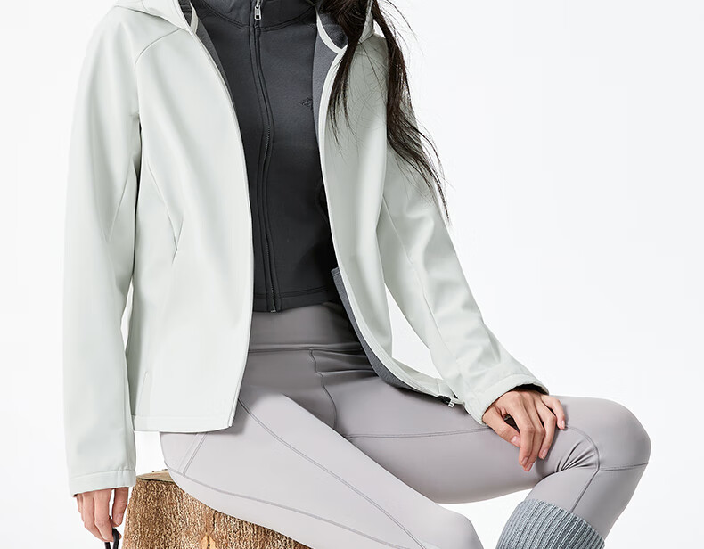 361° Women's Jacket, Autumn And Winter, Triple Protection, Fleece-Lined, Sports Casual Windproof Jacket, Clothing 662544603-2 26