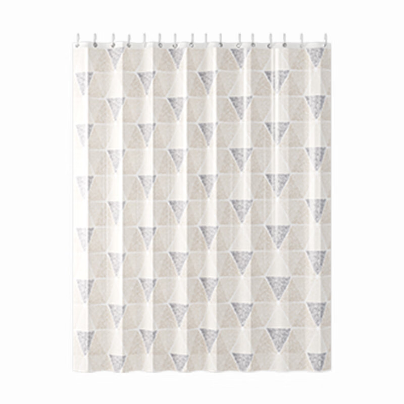 JD Original Durable Series Shower Curtain, Thickened Wide Waterproof Blackout Bathroom Partition Curtain, 160*180
