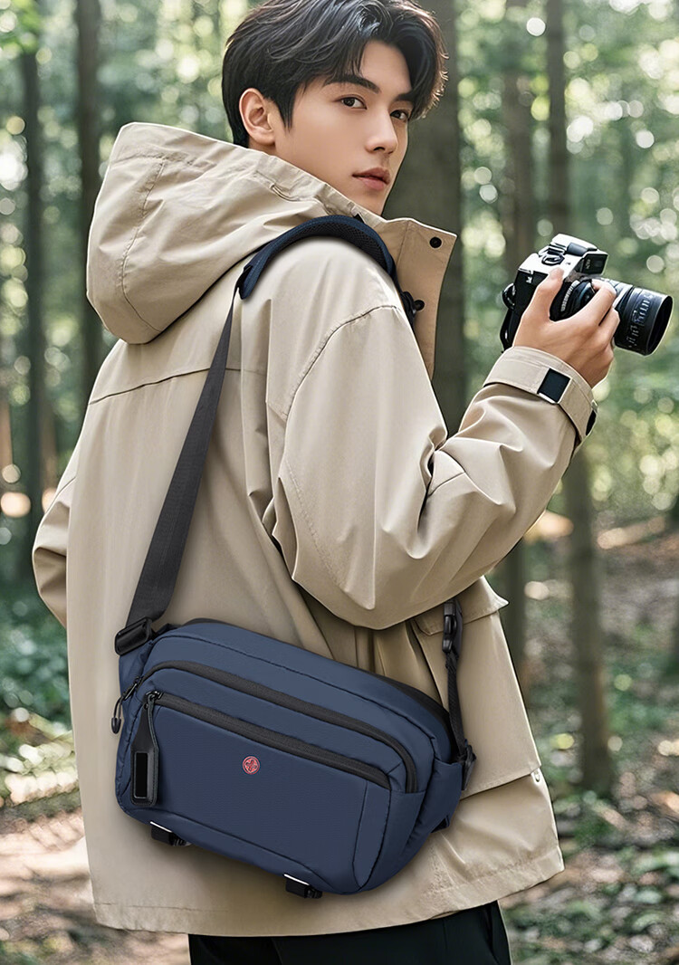 CROSSGEAR Cross Medal Single Shoulder Sling Bag One Camera Two Lenses Mirrorless DSLR Camera Photography Bag Drone Phone Storage Chest Bag 11
